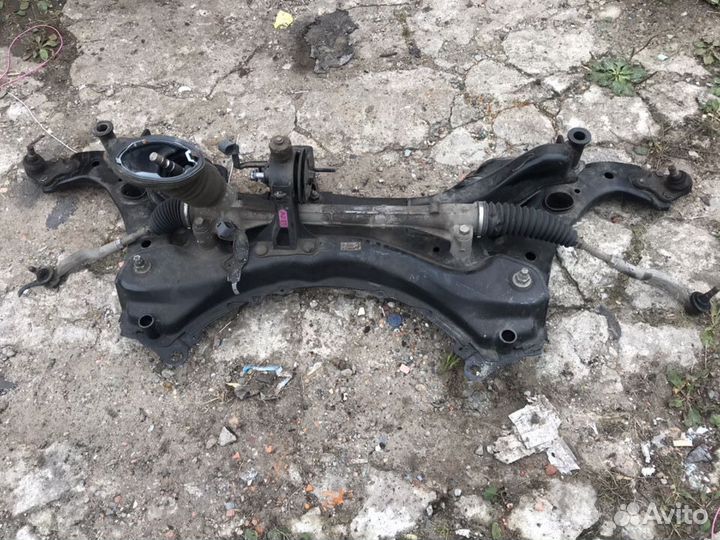 Toyota corolla 180 опора двигателя подрамник диск