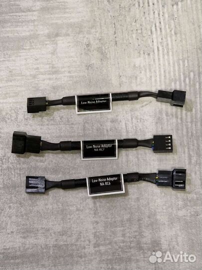 Переходник Noctua 4pin 4pin понижающий NA-RC6/7