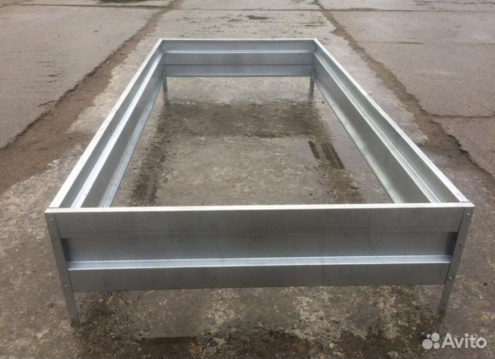 Грядка цветная 1м х 6м х 32см