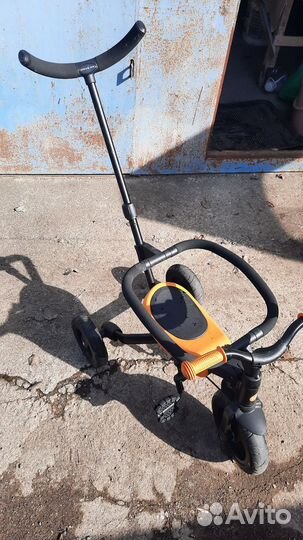 Детский велосипед с ручкой бу