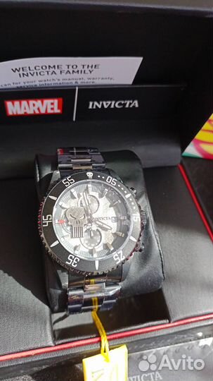 Invicta Punisher Marvel Limited Ed. на мир 3000шт