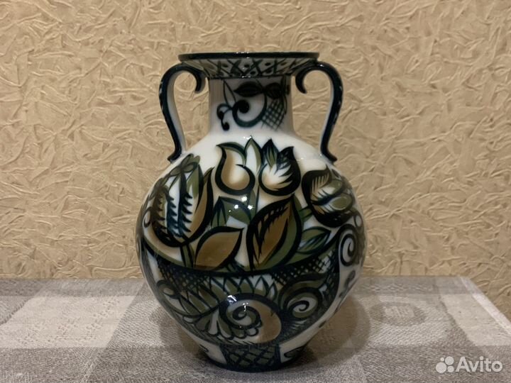 Ваза фарфор лфз Городецкий