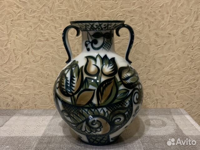 Ваза фарфор лфз Городецкий