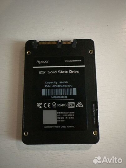 Ssd накопитель 480Gb