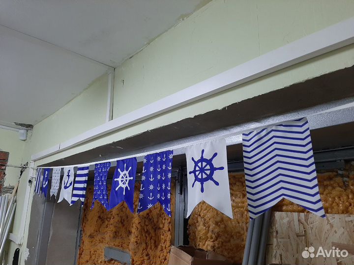 Изготовление флажной ленты