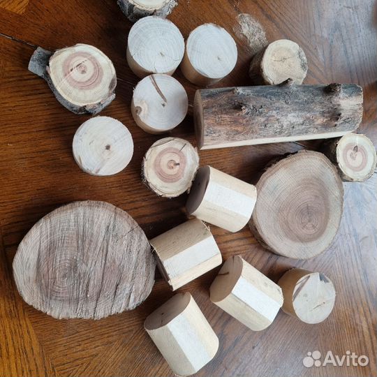 Подсвечник из дерева