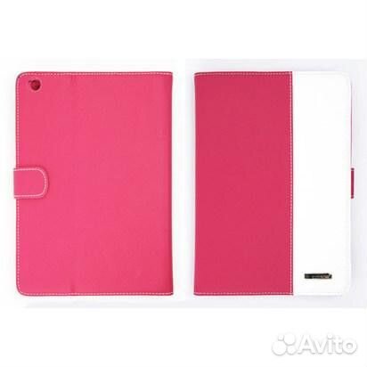 Чехол на iPad Air / 2017 / 2018 строчка малиновый
