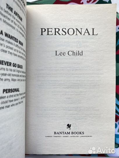 Jack Reacher Personal / Lee Child