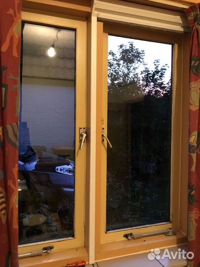 Деревянные окна со стеклопакетами