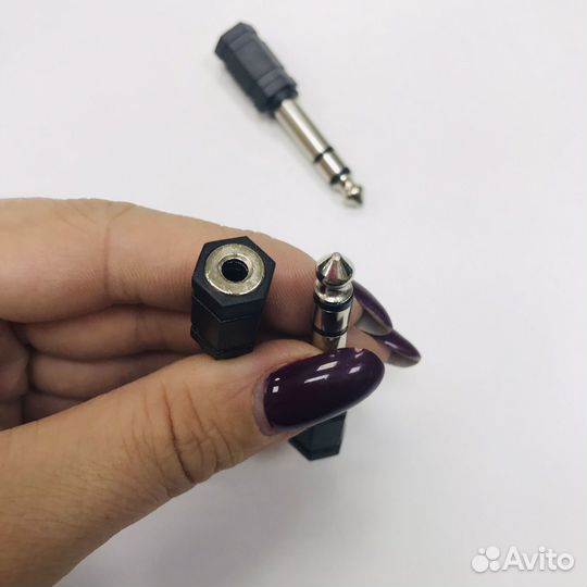 Переходник jack 3.5 на 6.3