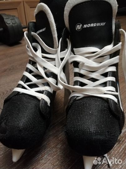 Коньки хоккейные nordway 35
