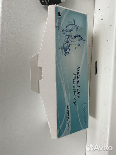 Контактные линзы exelens 1 day однодневные
