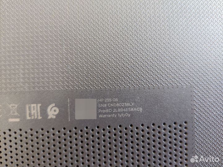 Ноутбук hp 255 g6
