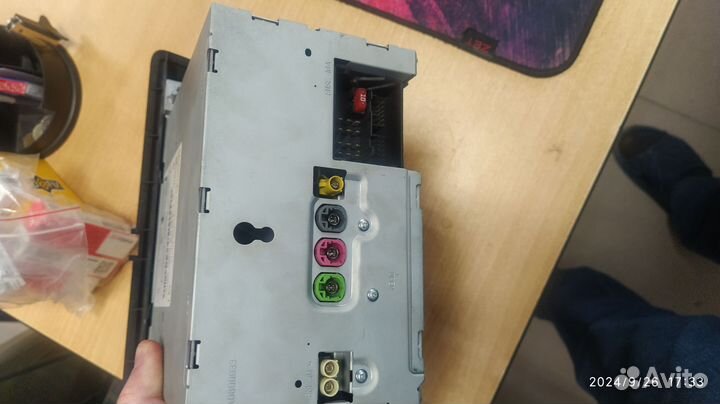 Штатная магнитола на Mercedes ML W166 GL X166