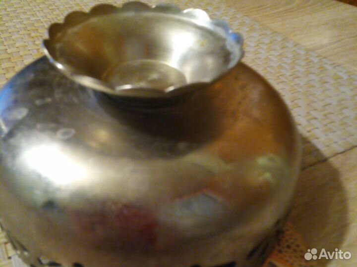 Конфетница мельхиоровая