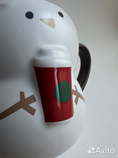 Кружка Starbucks снеговик Япония 2018