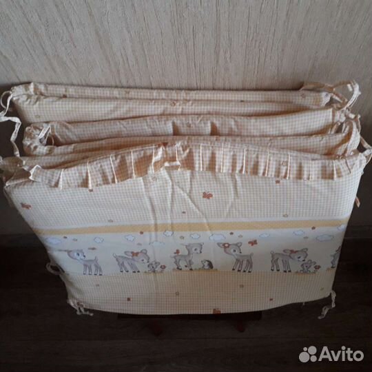 Бортики в детскую кроватку