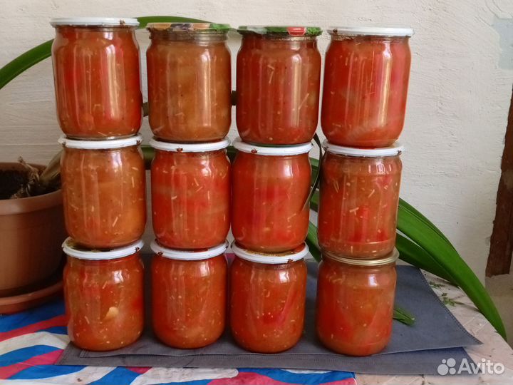 Лечо сладкое