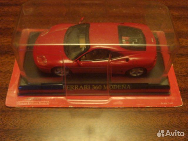 Модель ferrari 360 modena 1/43
