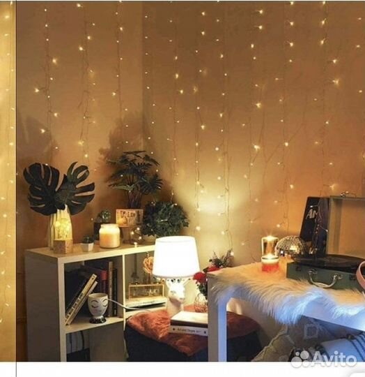 Гирлянда штора 3x2