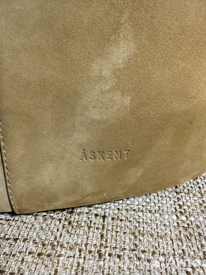 Сумка askent хобо нубук