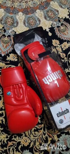 Боксерские перчатки 12 oz clinch