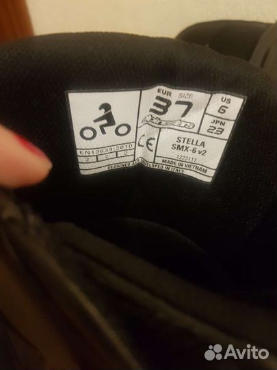 Мотоботы женские alpinestars stella smx-6 v2