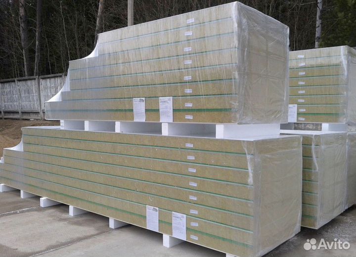 Сэндвич панели стеновые и кровельные