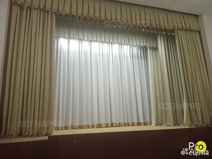 Комплект одежды сцены для сельского дома культуры