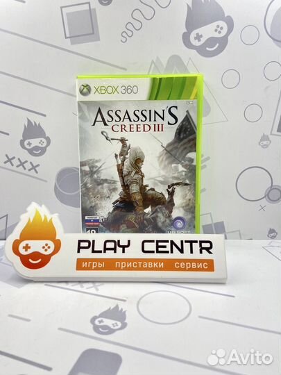 Xbox 360 Assassin's Creed 3 б/у