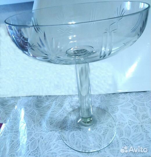 Графин. Штоф. Вазы. Бокалы - Стекло СССР 50-е годы