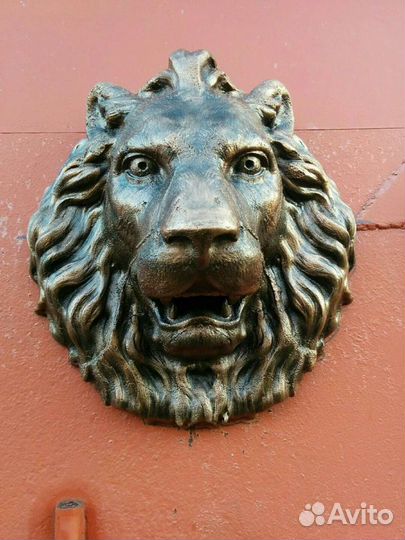 Голова льва.литье
