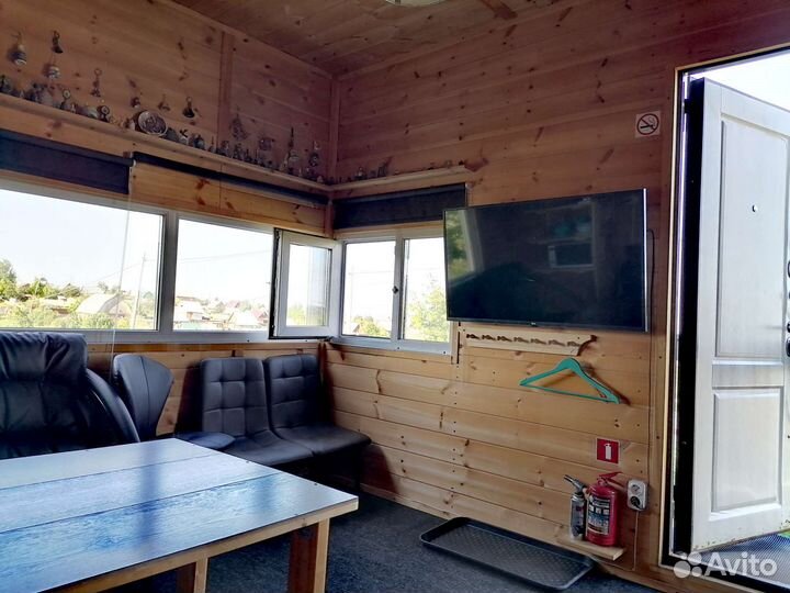 Баня на дровах, бассейн, беседка 