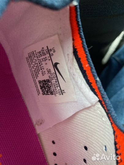 Бутсы сороконожки nike 42 маломерки