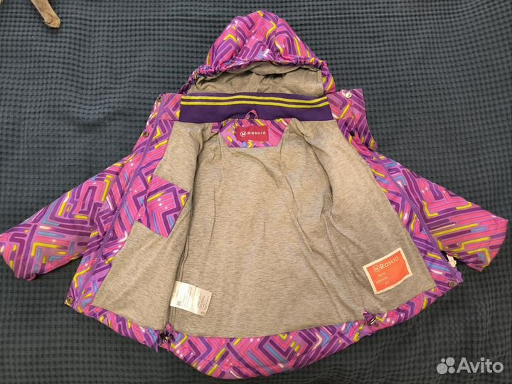 Куртка демисезонная для девочки 104
