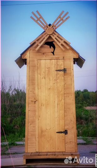Уличный туалет с установкой KEY667