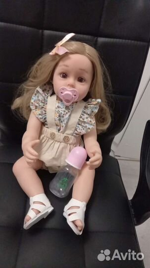 Кукла реборн селиконовая