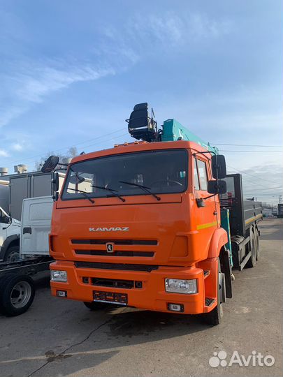 КамАЗ 65115 с КМУ, 2023