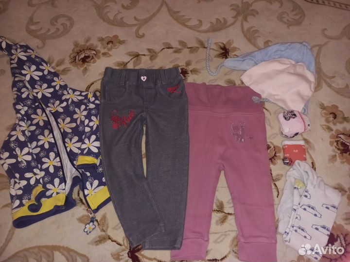 Детские вещи на девочку от 6 мес. до года