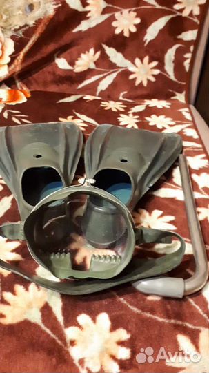 Ласты,маска,трубка(Русалка) СССР Винтаж