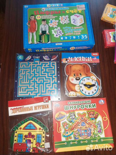Много развивашек для детей от 1.5 лет-7лет