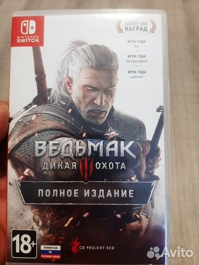 Ведьмак 3 nintendo switch