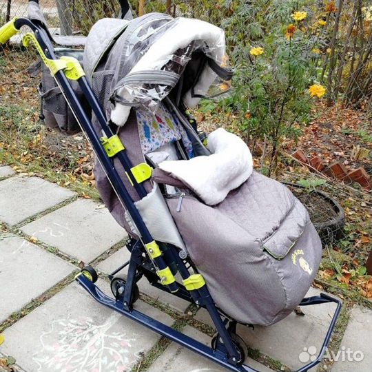 Санки коляска ника 7 3