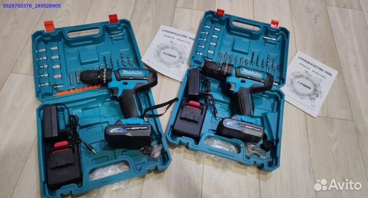 Два новых шуруповерта Makita 24V
