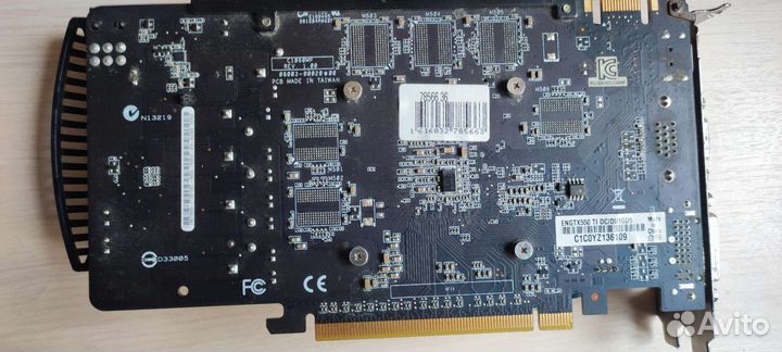 Видеокартa asus 1gb