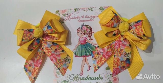 Бантики ручной работы