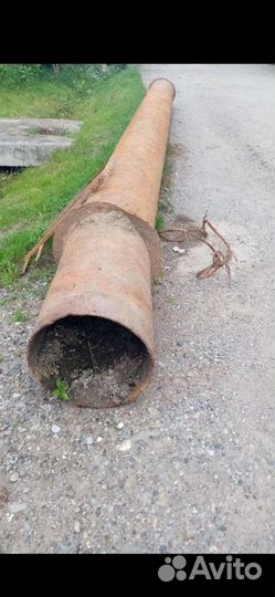 Продам стальную трубу на заезд