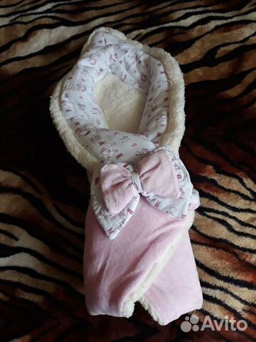 Зимний конверт для новорожденных