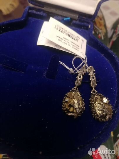 Серебряные серьги