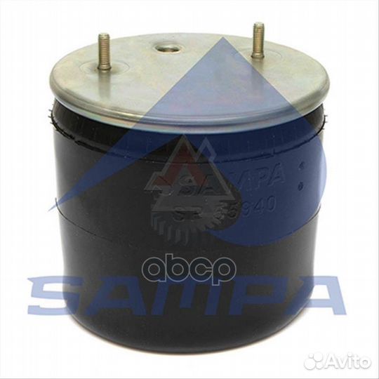 Sasp 55940-K пневмопод.со стальным стак. h350